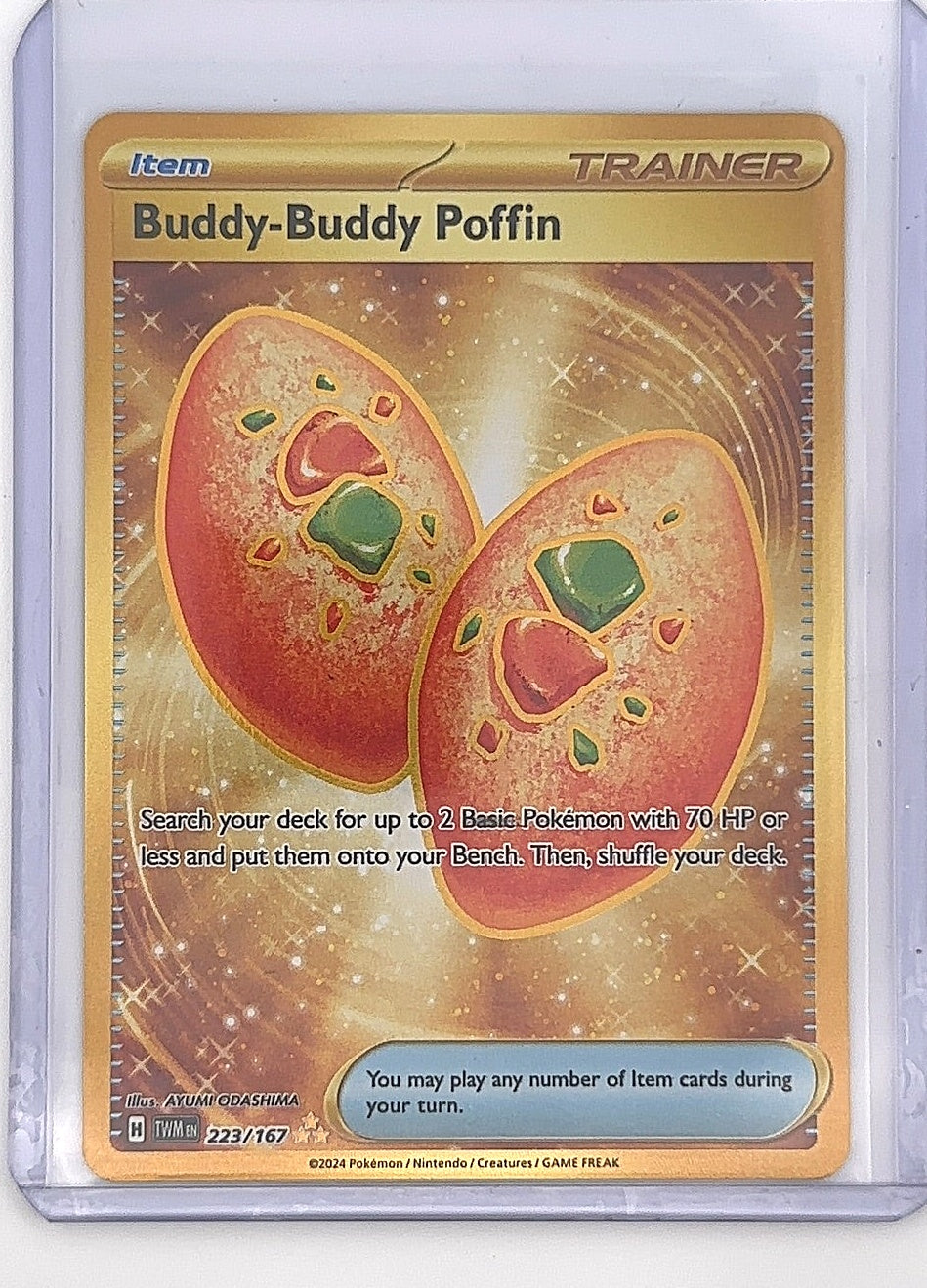 Buddy-Buddy Poffin #223/167 — front