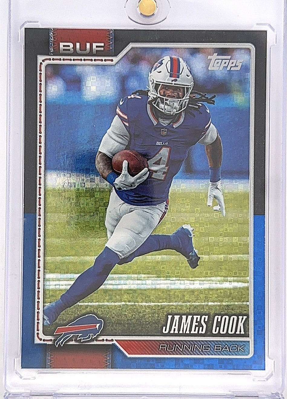 2026 Topps Flagship James Cook /10 #25 — front