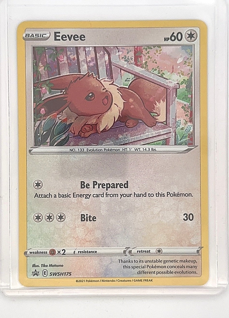 Eevee - SWSH175 #SWSH175 — front