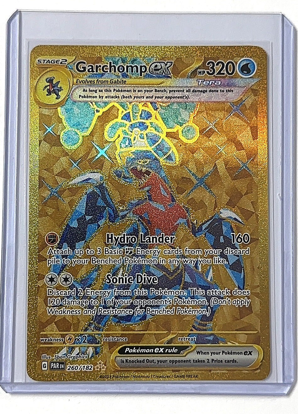 Garchomp ex - 260/182 #260/182 — front