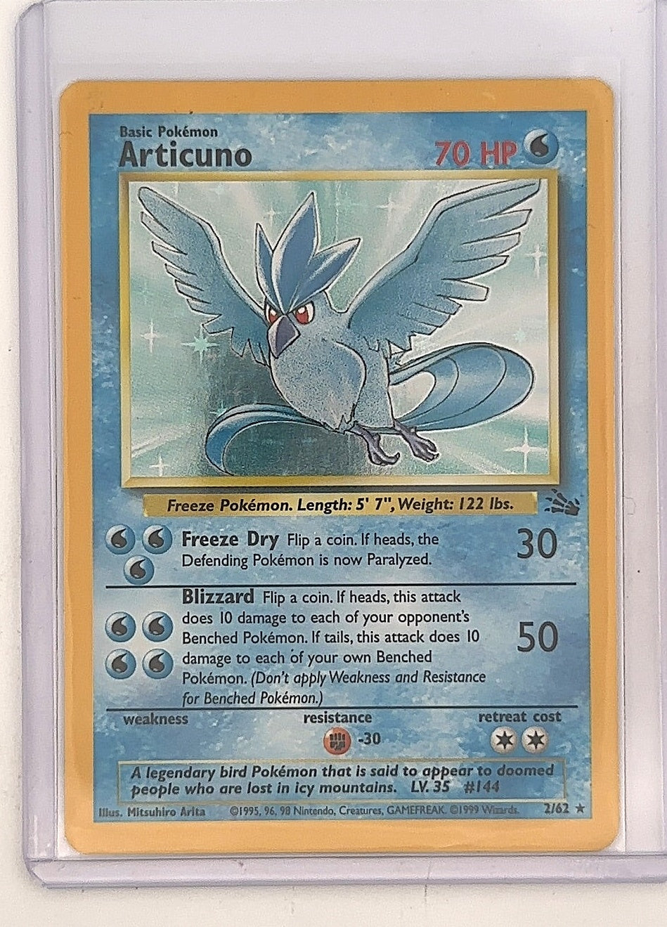 Articuno (2) #02/62 — front