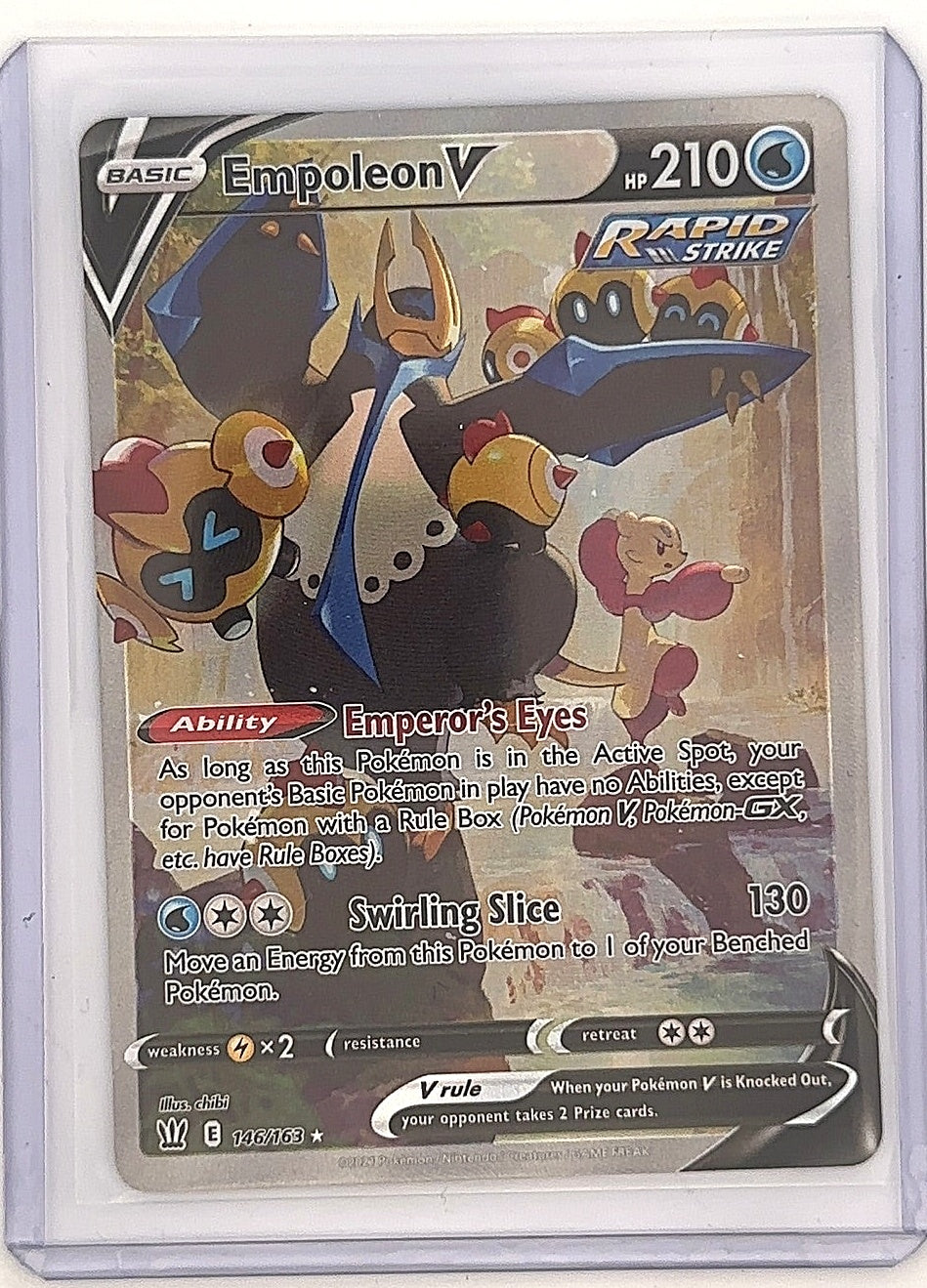 Empoleon V (Alternate Full Art) #146/163 — front