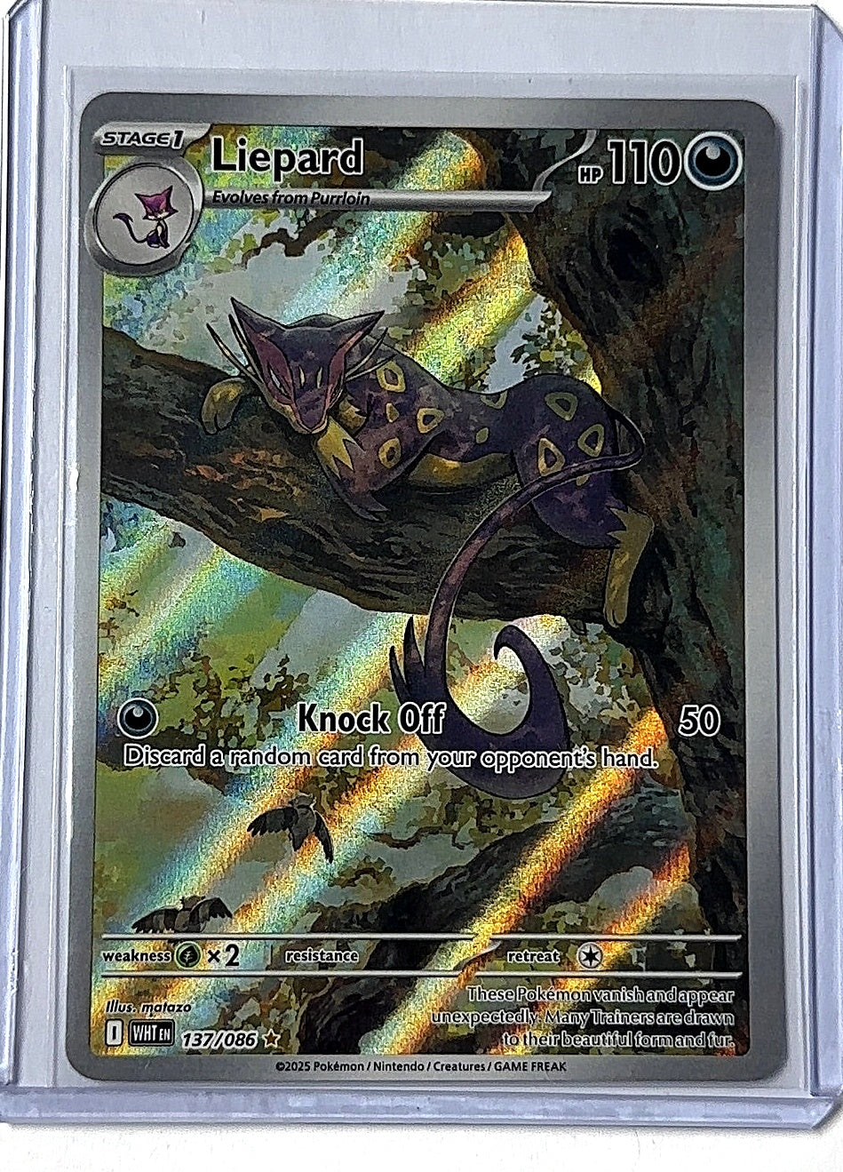 Liepard - 137/086 #137/086 — front