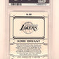 2017 Panini Hoops Kobe Bryant #293 PSA 10 — back