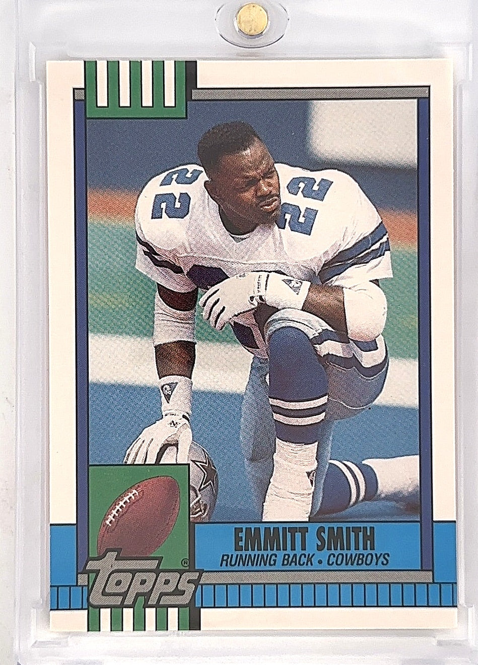 Emitt Smith Topps — front