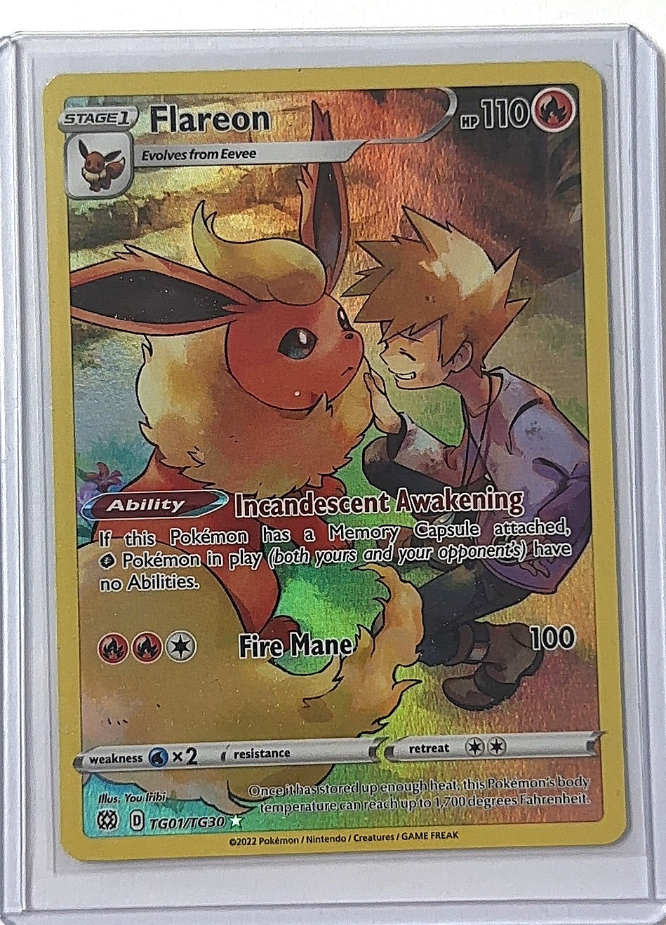 Flareon #TG01/TG30 — front