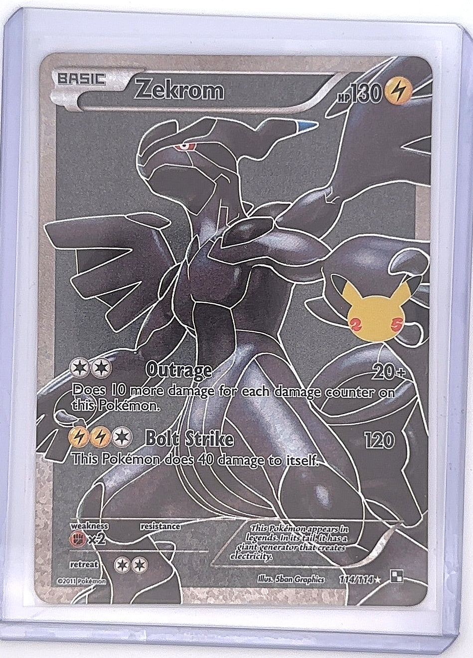 Zekrom #114/114 — front