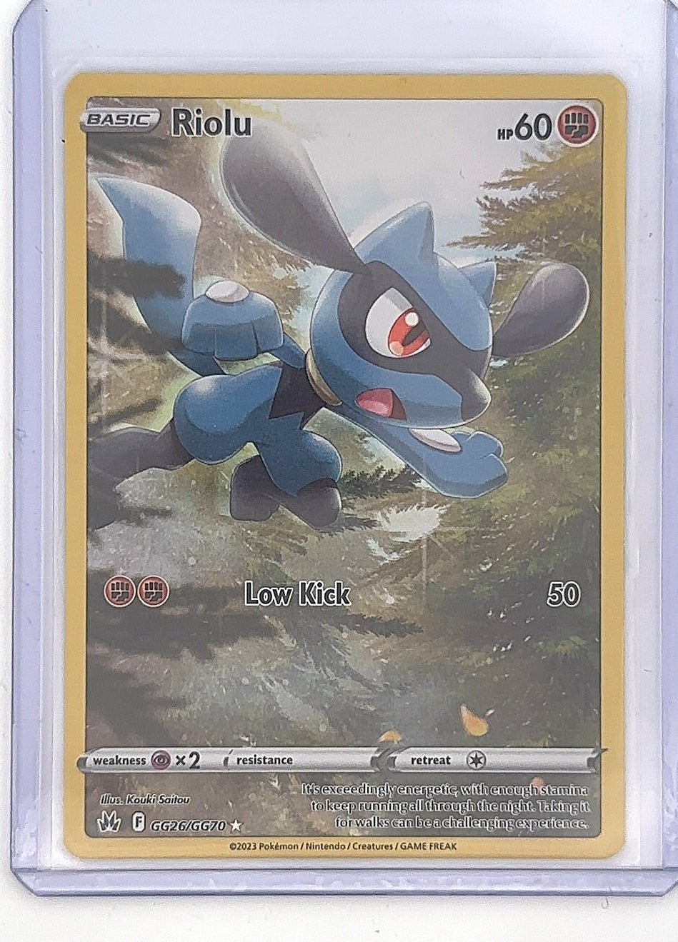 Riolu #GG26/GG70 — front