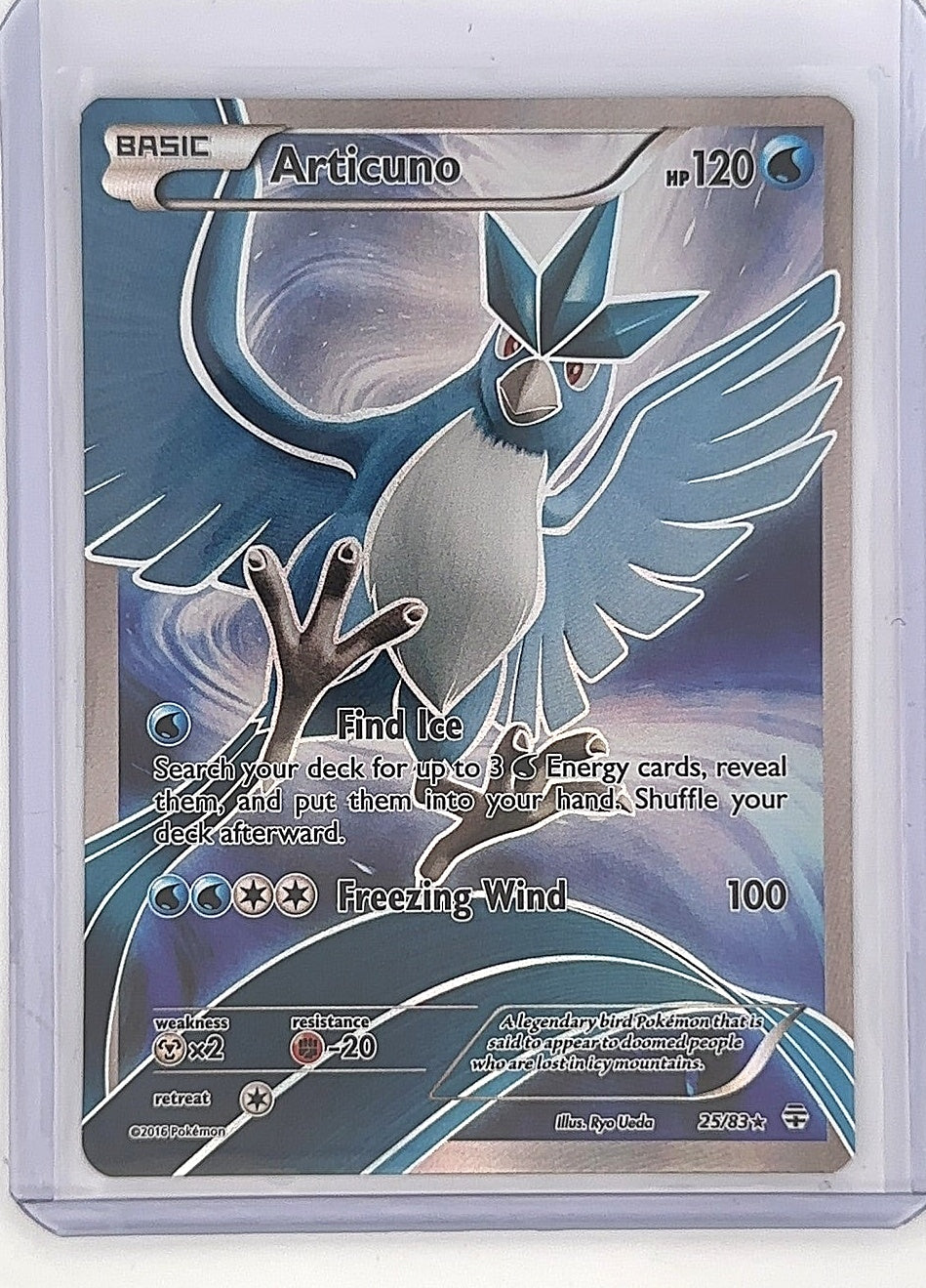 Articuno #25/83 — front