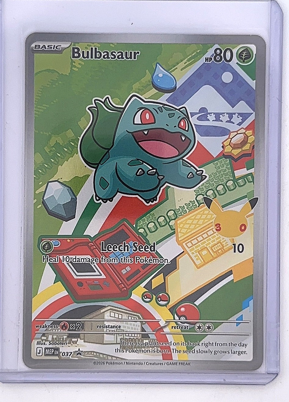 Bulbasaur - 037 #037 — front