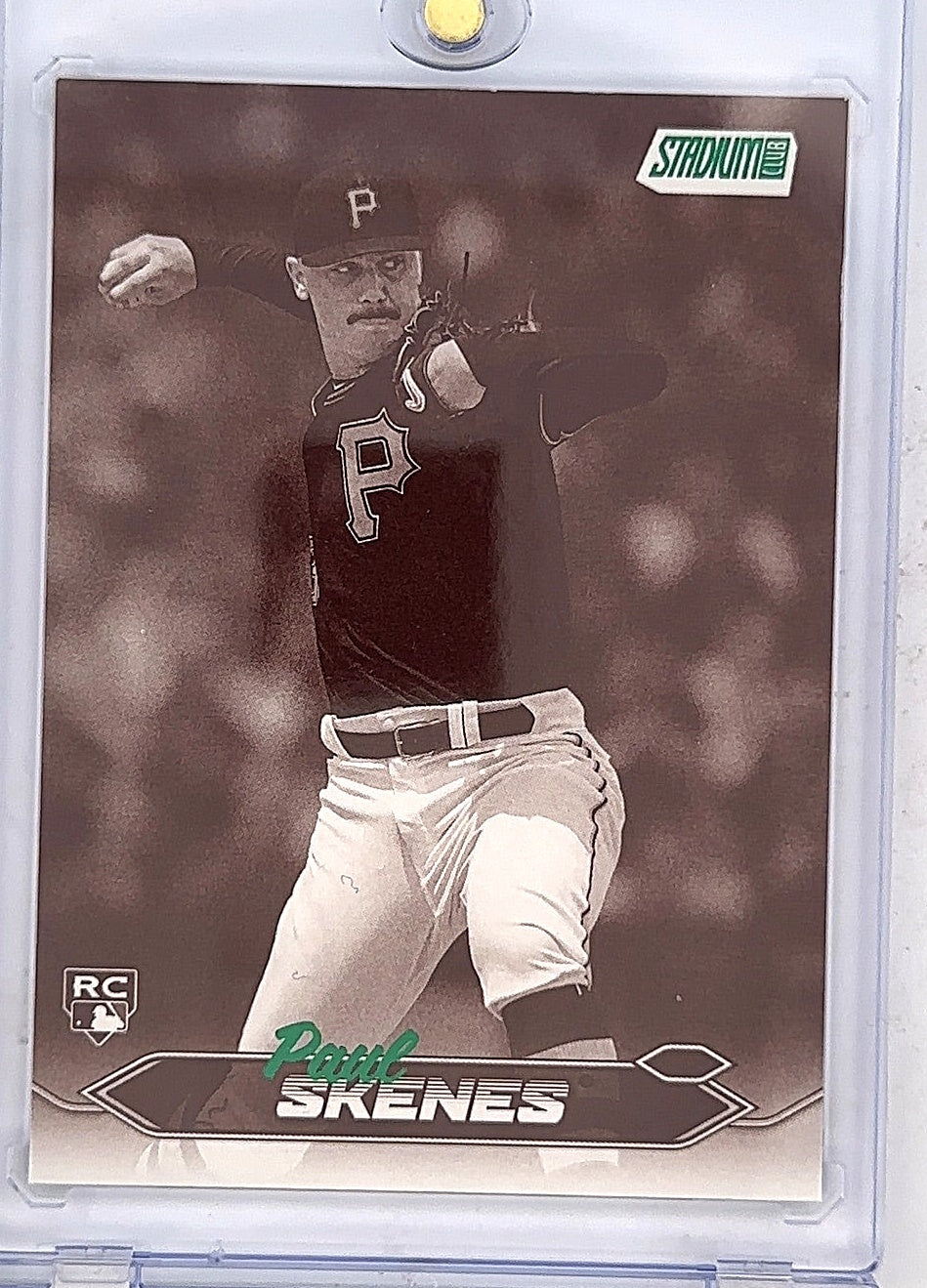 2024 Topps Stadium Club Paul Skenes [Green] #237 — front