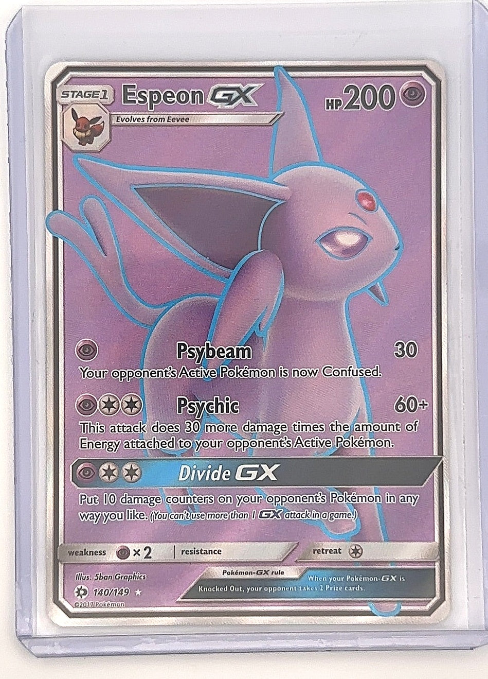 Espeon GX (Full Art) #140/149 — front