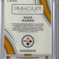 Najee Harris Patch /10 Immaculate Collection — back