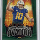 2023 Panini Rookies & Stars Standing Ovation Justin Herbert [Green] #SO-14 — front