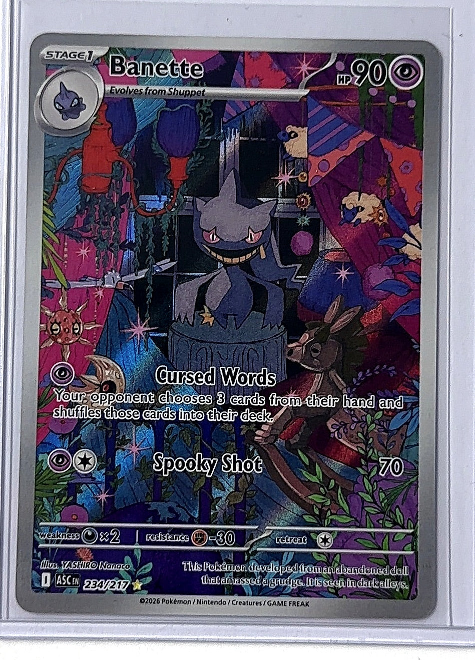 Banette - 234/217 #234/217 — front