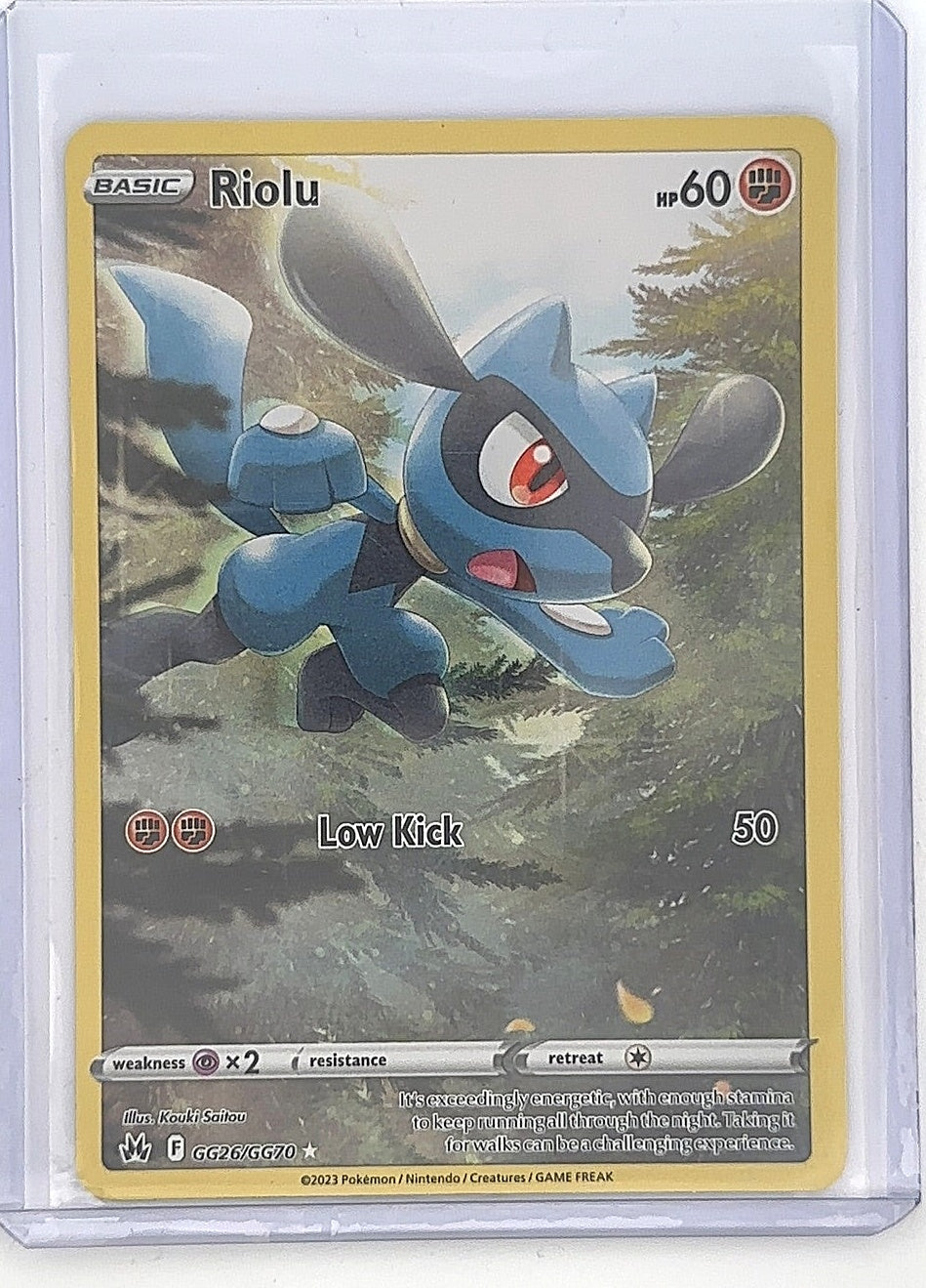 Riolu #GG26/GG70 — front