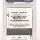 Stephen Strasburg 2022 Finest #100 Red Refractor PSA MINT 9 — back