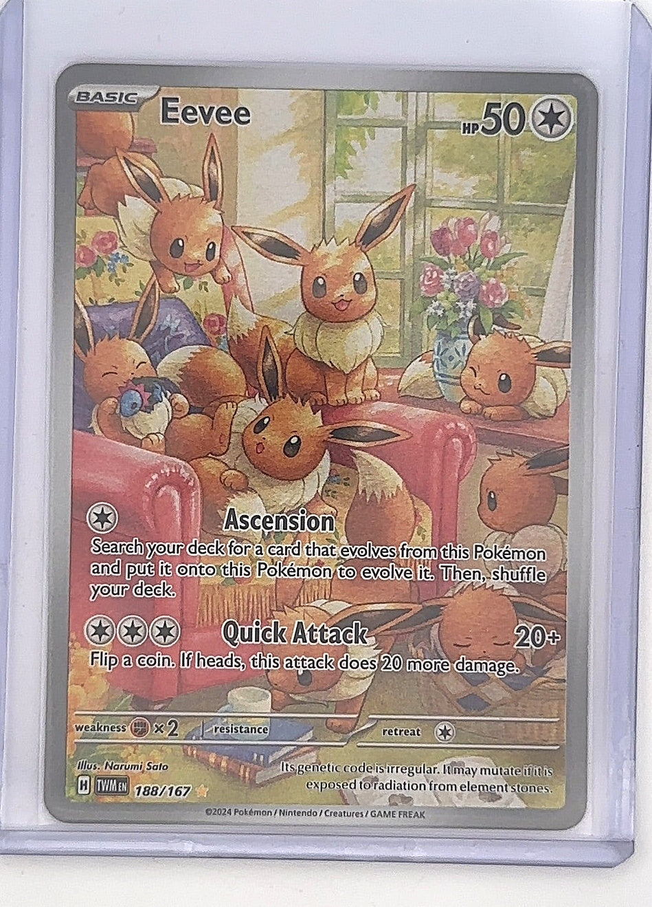 Eevee - 188/167 #188/167 — front