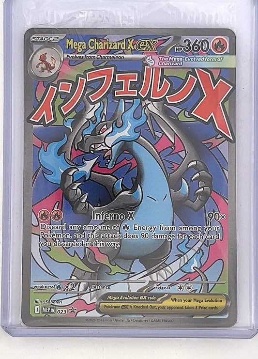 Mega Charizard X Ex & Oriocollo — front