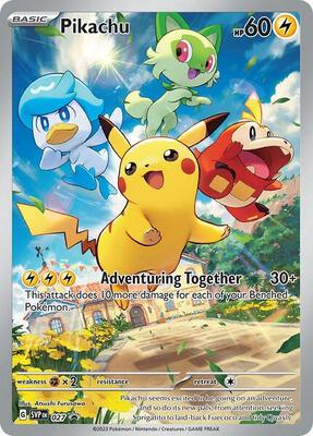 Pikachu - 027 #027 — stock