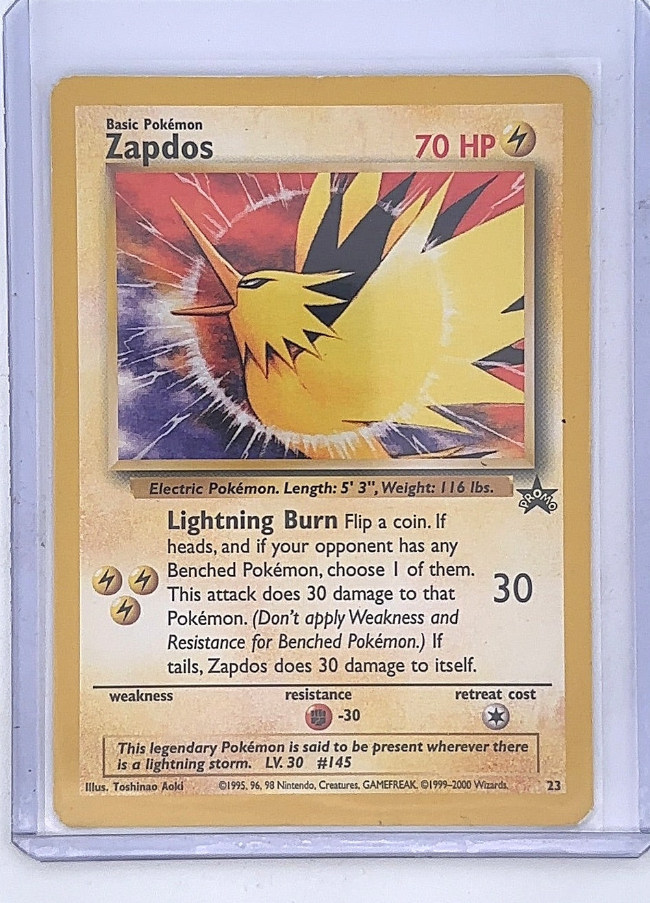Zapdos #23/53 — front