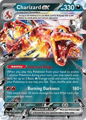 Charizard ex - 125/197 #125/197 — stock