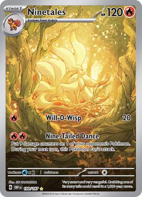 Ninetales -199/197 #199/197 — stock