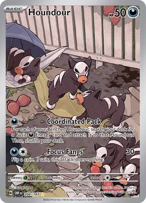 Houndour - 204/197 #204/197 — stock