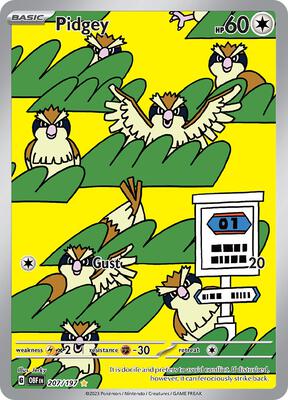 Pidgey - 207/197 #207/197 — stock