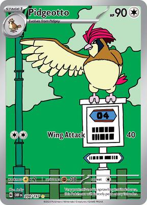 Pidgeotto - 208/197 #208/197 — stock