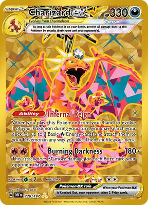 Charizard ex - 228/197 #228/197 — stock