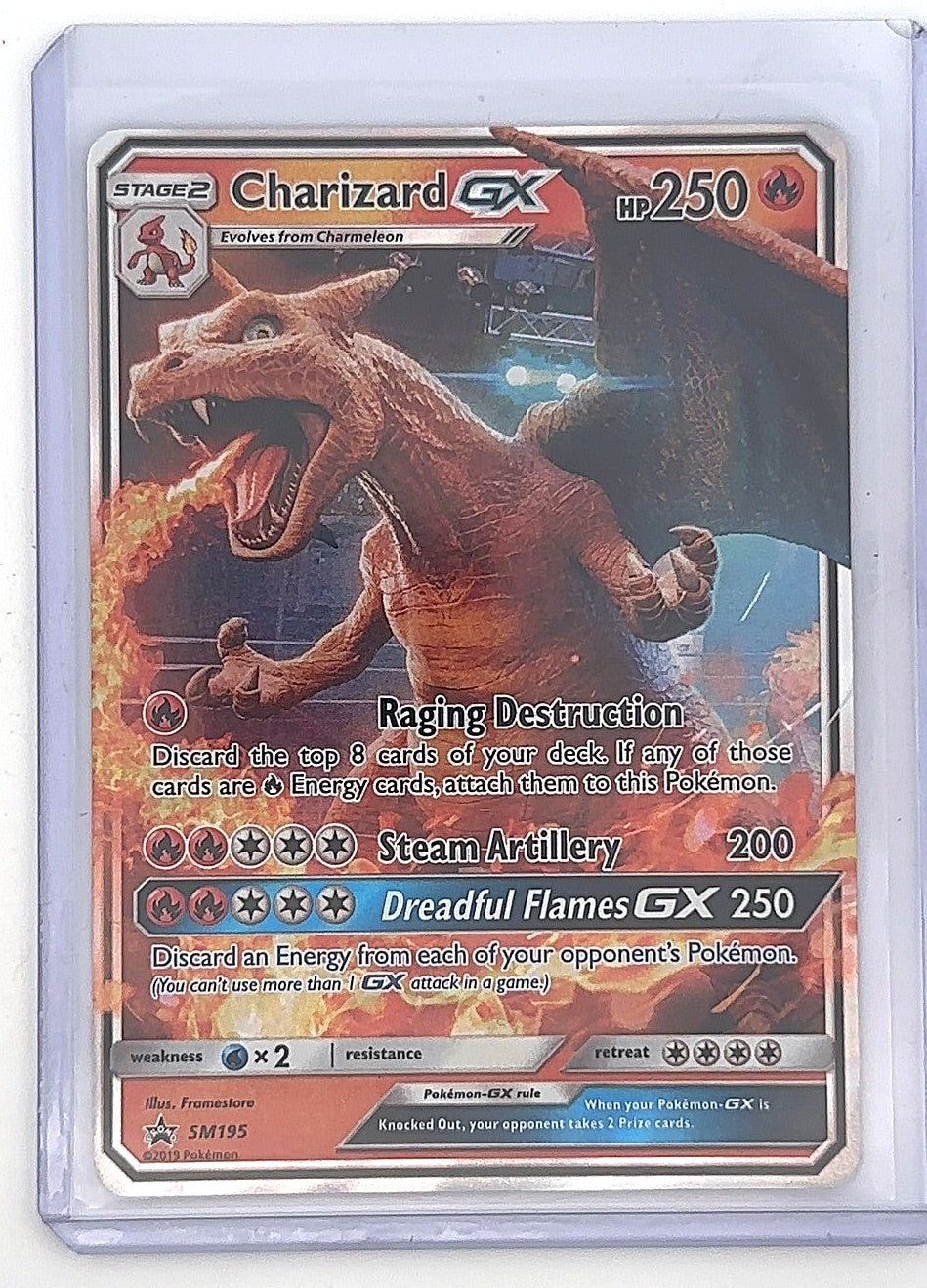 Charizard GX - SM195 #SM195 — front