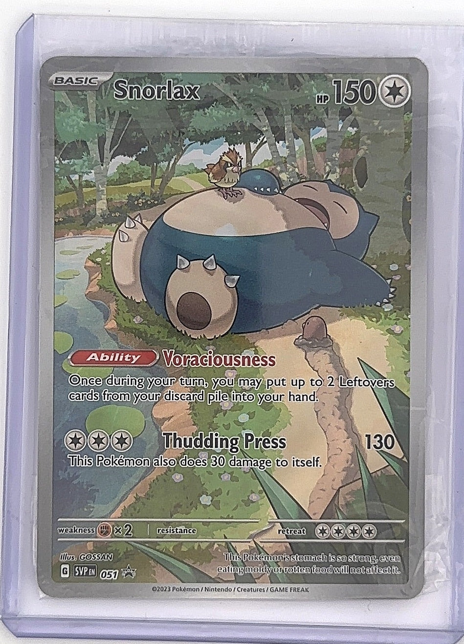 Snorlax - 051 #051 — front
