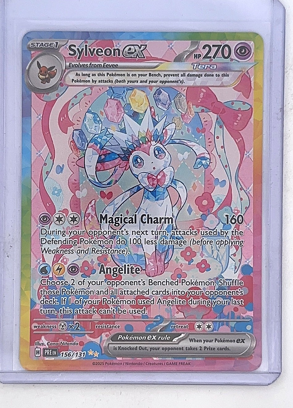 Sylveon ex - 156/131 #156/131 — front