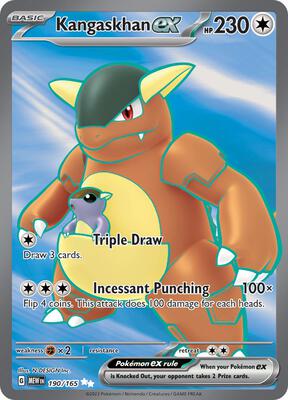 Kangaskhan ex - 190/165 #190/165 — stock