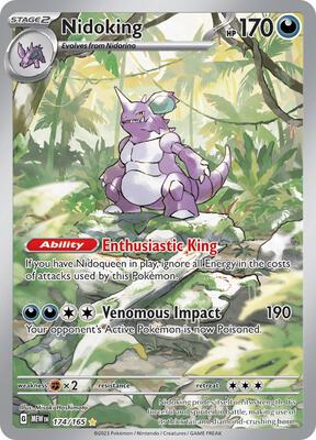Nidoking - 174/165 #174/165 — stock