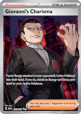 Giovanni's Charisma - 197/165 #197/165 — stock