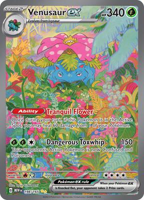 Venusaur ex - 198/165 #198/165 — stock