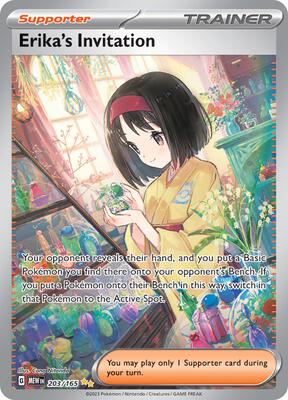Erika's Invitation - 203/165 #203/165 PSA MINT 9 — stock