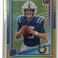 2025 Panini Donruss Optic Riley Leonard [Neon Yellow] #255 RC — front