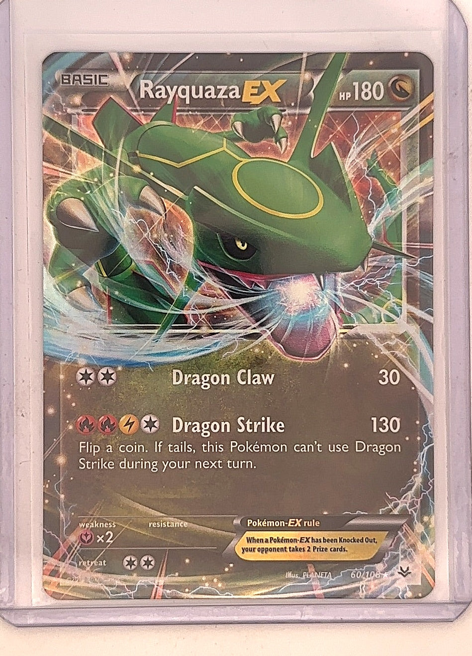 Rayquaza EX (60) #60/108 — front