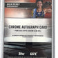 Ailin Perez Stadium Club Chrome RC Auto /25 — back