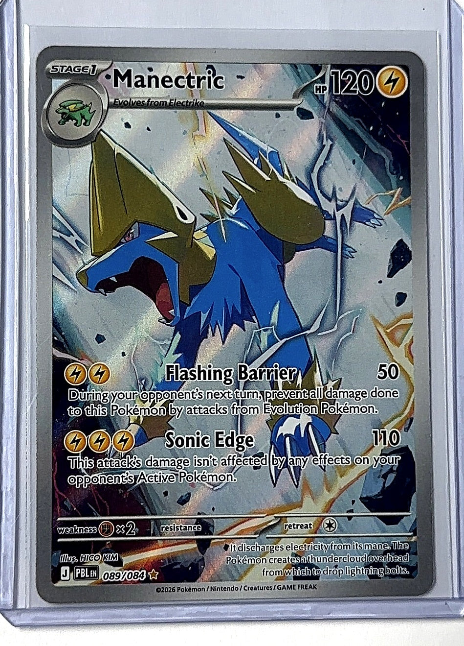 Manectric - 089/084 #089/084 — front