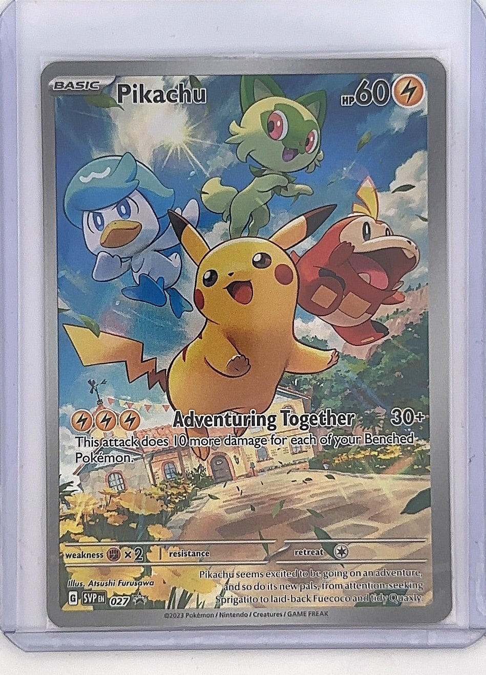 Pikachu - 027 #027 — front