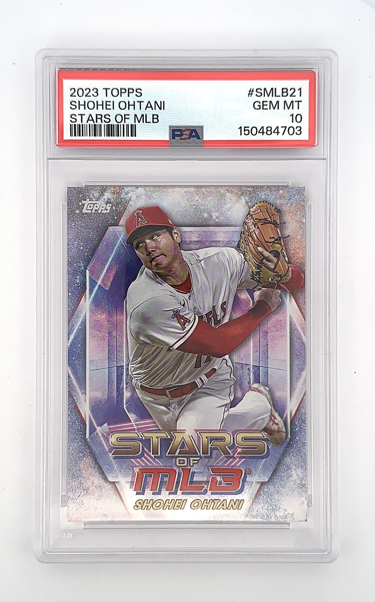 2023 Topps Stars of MLB Shohei Ohtani #SMLB-21 PSA 10 — front
