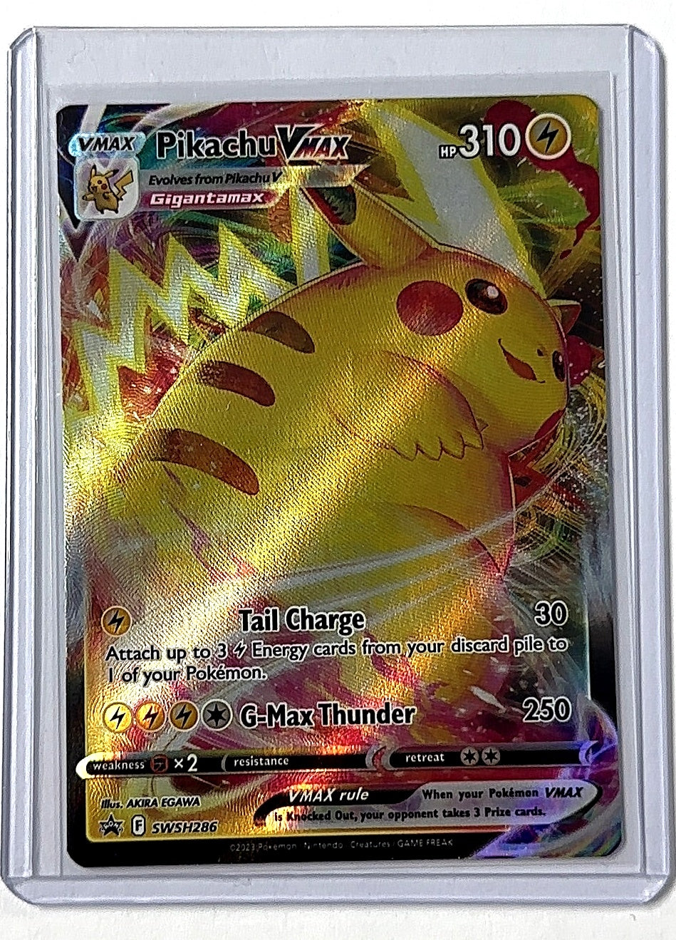 Pikachu VMAX - SWSH286 #SWSH286 — front