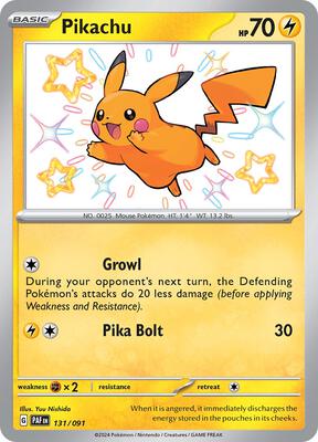 Pikachu - 131/091 #131/091 — stock