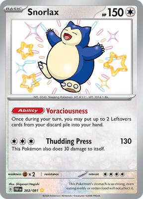 Snorlax #202/091 PSA GEM MT 10 — stock