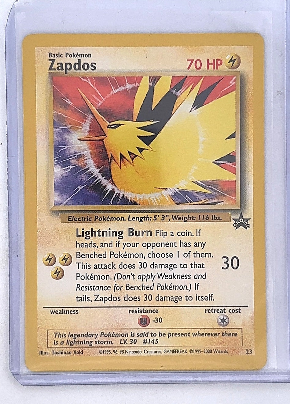 Zapdos #23/53 — front