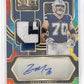 Zack Martin 2023 Select Autograph Patch 24/25 — front